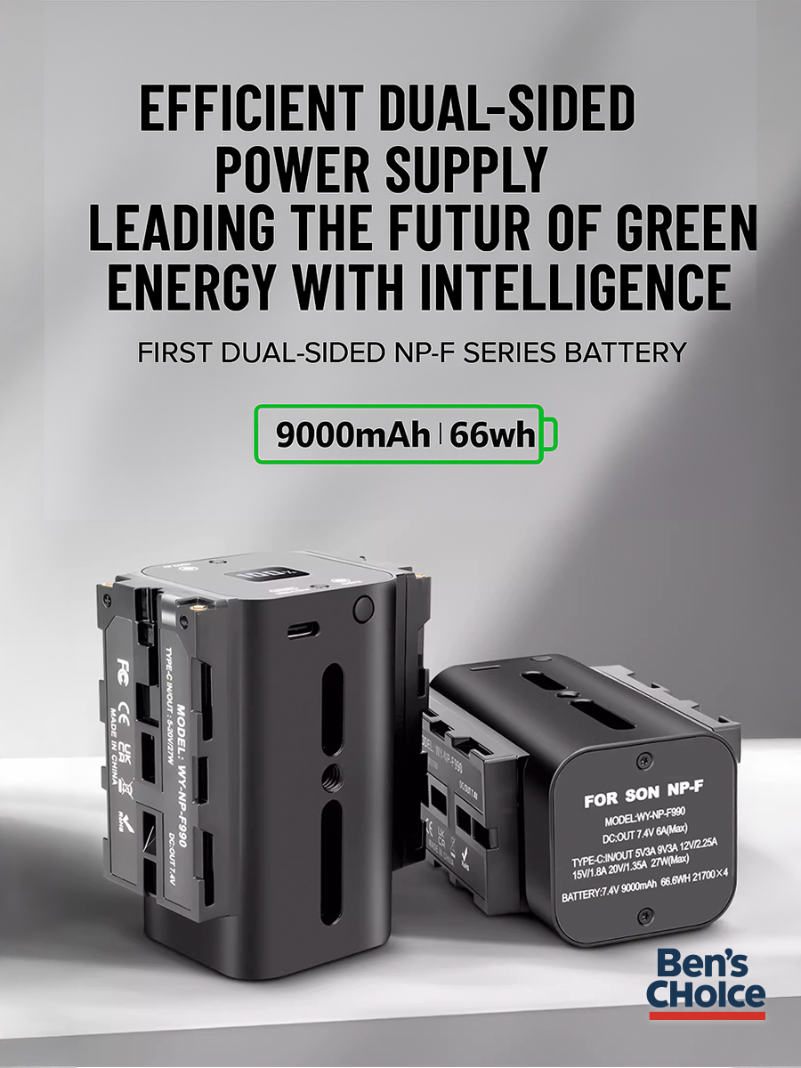 PowerLink Pro 9000mAh Duo NPF Battery with USB-C PD Fast Charge
